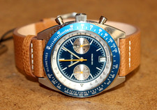 NIB Orvin SS Blue Dial Racing