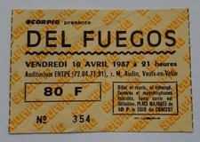 ticket billet place concert