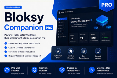 Blocksy companion pro - companion,