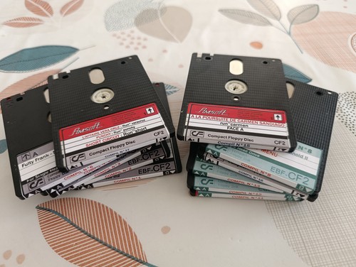 Lot disquettes de - disquettes,
