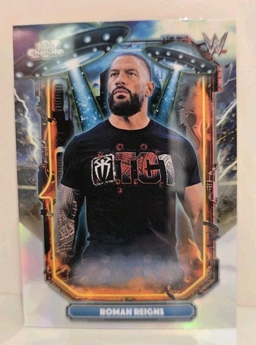 Roman reigns wwe topps - et,