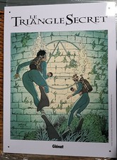 LE TRIANGLE SECRET - Plaque