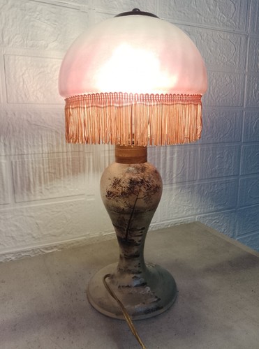 Ancienne lampe chevet pâte - de,
