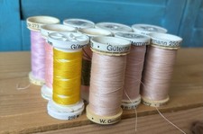 10 Spools Gutermann Thread - Mixed lot of Colors