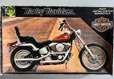 PROTAR Maquette 1/9 Harley Davidson FXSTC Softail Custom Motorcycle - NEUF