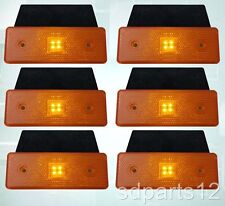 6 LED ORANGE FEUX DE GABARIT A