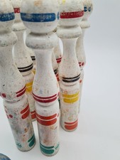 Ancien Jeux de Quilles avec 2