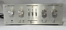 Marantz Model 1090 Integrated Amplifier Powers Up Volume Stuck Parts or Repair