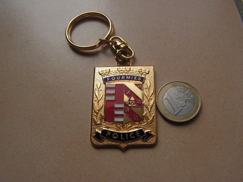 Porte clef ancien police - ,