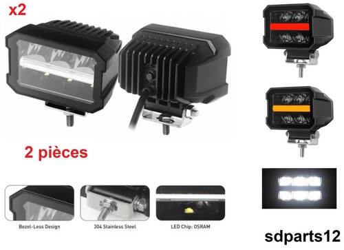 Phares travail led - phares, de