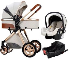 3-in-1 Newborn Pram Stroller