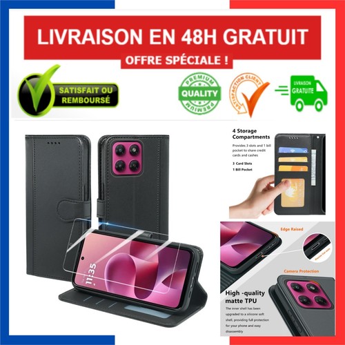 Housse portefeuille motorola - housse,