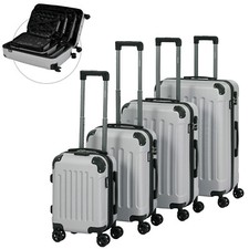 AREBOS Set de 4 valises de