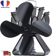 Ventilateur poêle à bois Cheminée de poêle à chaleur poêle à granulés pour foyer