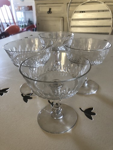 Baccarat coupes champagne - coupes,