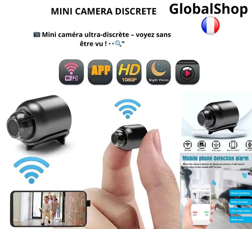 Mini caméra 1080p wifi - caméra,