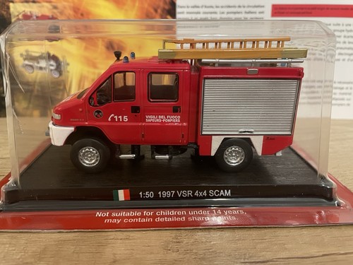 Camion fourgon pompiers 50 - camion, 1/50