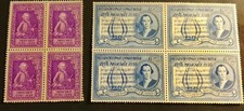 Congo Belge 1956 Mozart 2 blocs  de 4 Neufs **