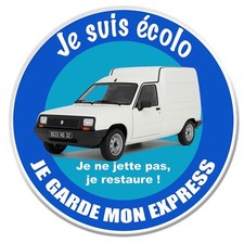 STICKER JE SUIS ECOLO JE GARDE