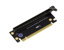 Adaptateur Riser à 90° pour Fente PCIe - PCI Express x16 compatible 4.0