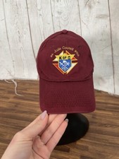 Port & Company Burgundy Baseball Cap - St. Jude Council 9102 - Adjustable OS