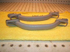 Mercedes R129 SL Hard top only inside GRAY OEM 1 set of 2 Handles & Mount Screws