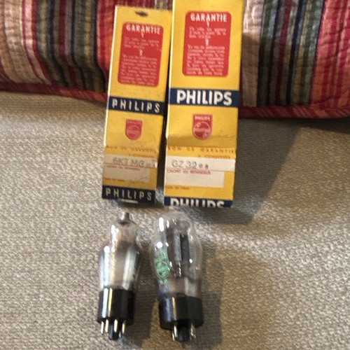 Philips lot tubes radio - lot,