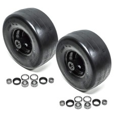 2PK Front Solid Tire Caster 13x6.5x6 Puncture Proof No Flat for eXmark 103-0065