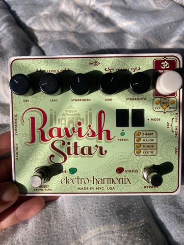 Electro harmonix ravish sitar - electro-harmonix,