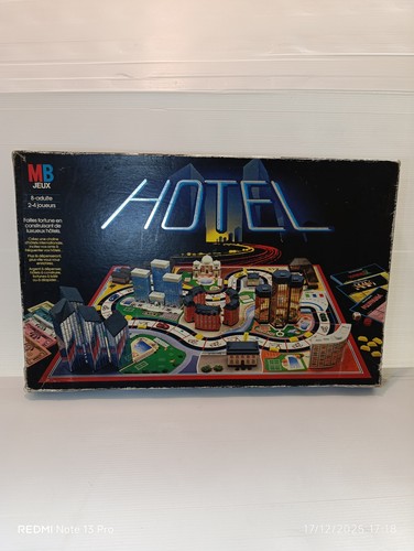 Jeu société vintage hotel - jeu, de