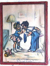 GERMAINE BOURET GRAVURE CADREE