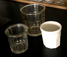 Lot pots de confiture vintage