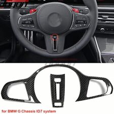 Carbon Steering Wheel Cover Bezel For BMW M2 G87 M3 xDrive Z4 M40i X3 G01 X4 G02
