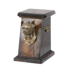 Urne En Bois Chihuahua À Poil