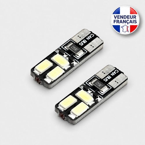 Ampoules w5w led t10 veilleuse - w5w,