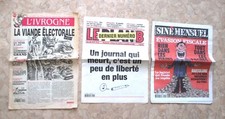 VIEUX PAPIER- LOT de 3 ANCIENS