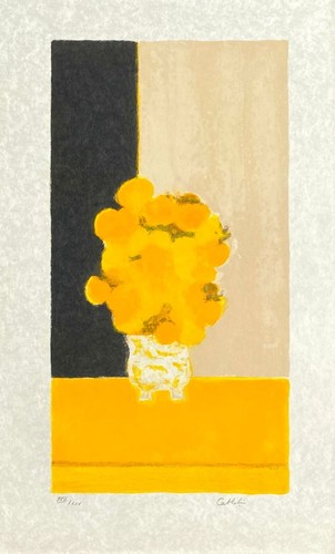 Bernard cathelin bouquet - bernard, cathelin,