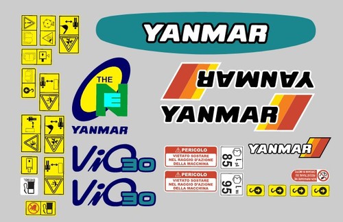Yanmar vio autocollants - vio,