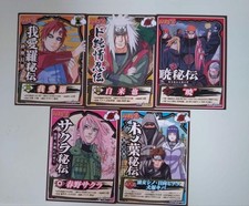 Naruto Novel Bonus Set with Secret Card Collection Duty Paid or Reimbursed