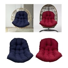 Chaise d'oeuf suspendue porche chaises en osier pavé à coussin swing pavé