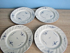 4 flat plates in Villeroy and Boch old Luxembourg model Ø24cm