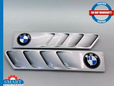 BMW Z3 Roadster Hood Fender Vent Grille Silver Set Left + Right 96-02 OEM