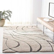 Tapis moderne en pure laine touffeté à la main pour la chambre et le hall du ...