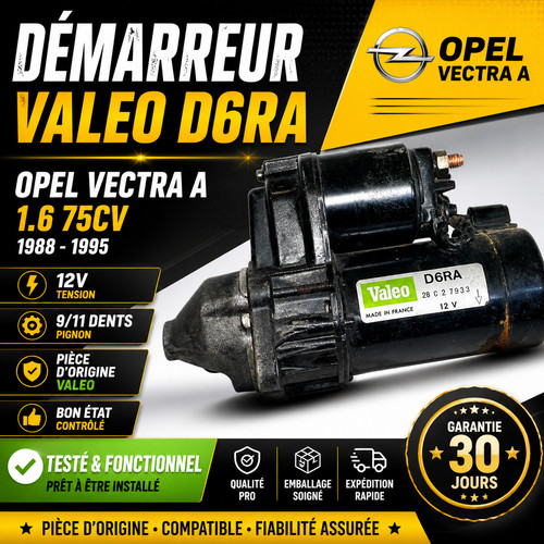 Démarreur valeo d6ra opel - d6ra,