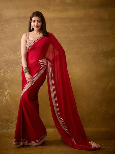 Fashnixy rangoli saree - rangoli, rouge