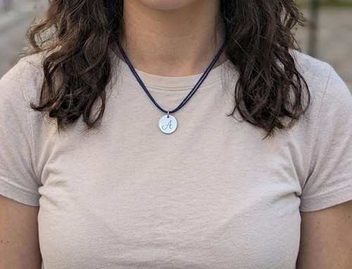 Collier initiale lettre