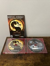 Mortal Kombat Deception Premium Pack + Standard PlayStation 2 PS2, FREE SHIPPING