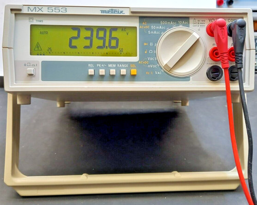 Multimetre table metrix mx - de,