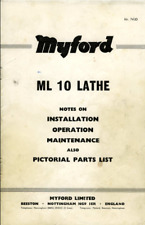 Soft Copy - Myford ML 10 lathe manual