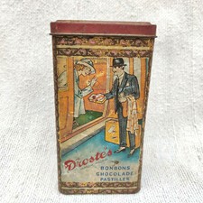 Boîte De Bonbons En Chocolat Cocoa Drostes Vintage Haarlem Hollande TB1442